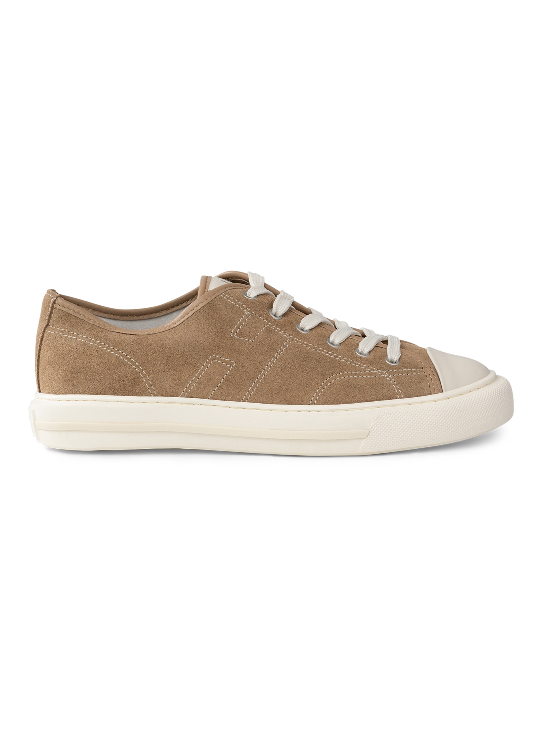 Rebel sneakers van leer | Beige