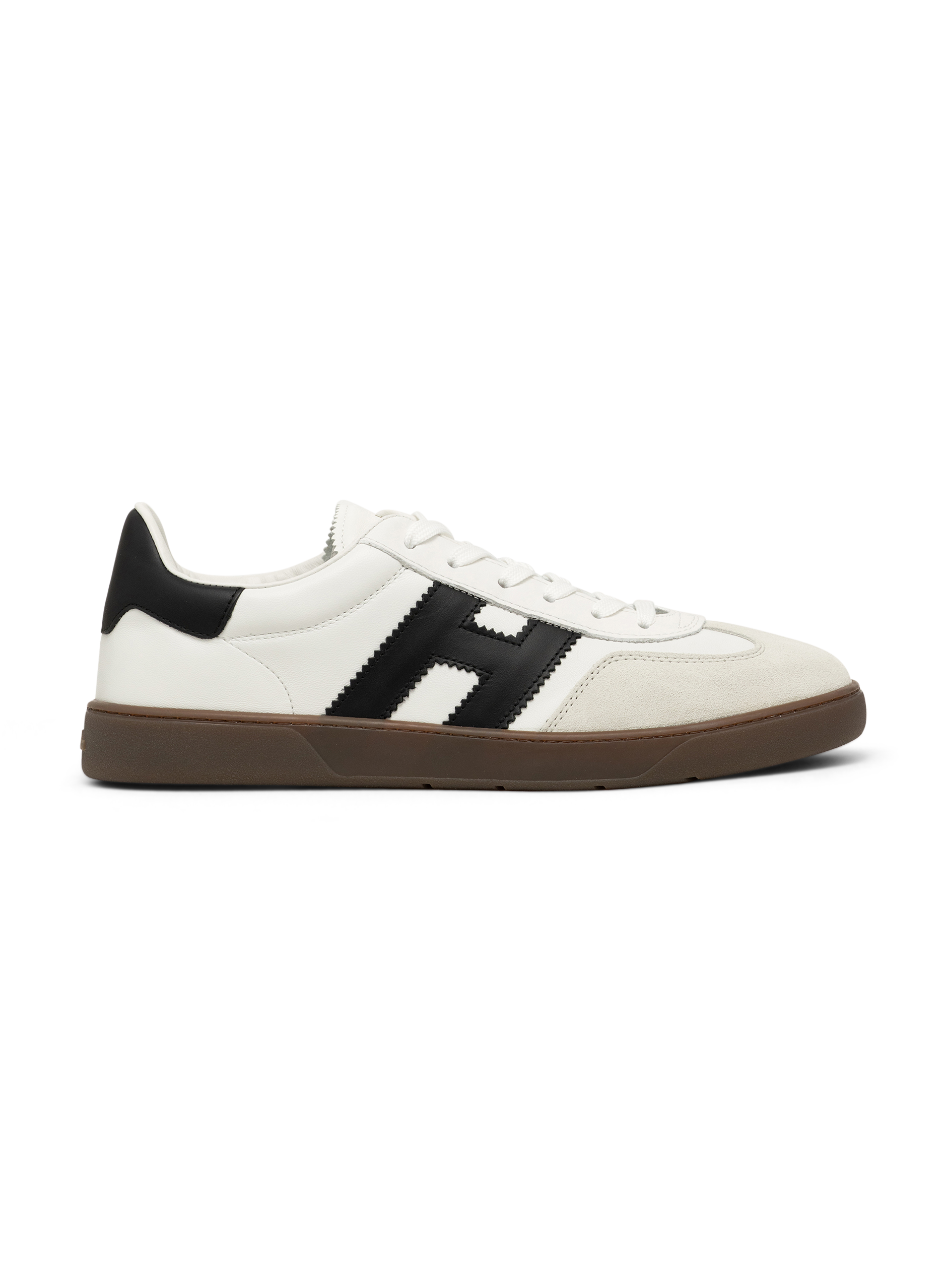 Leren cool sneakers | Wit