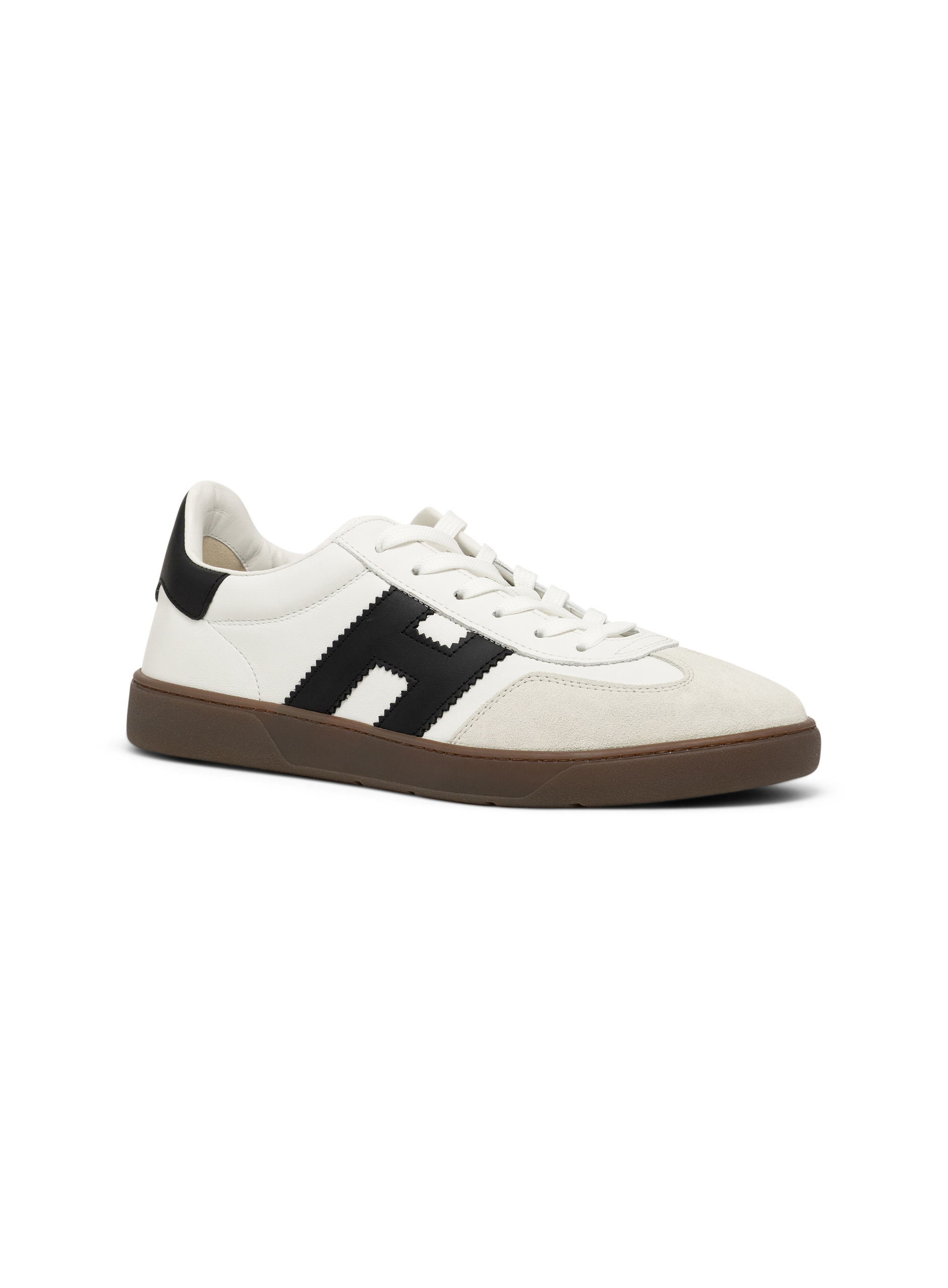 Cool sneakers van leer | Wit