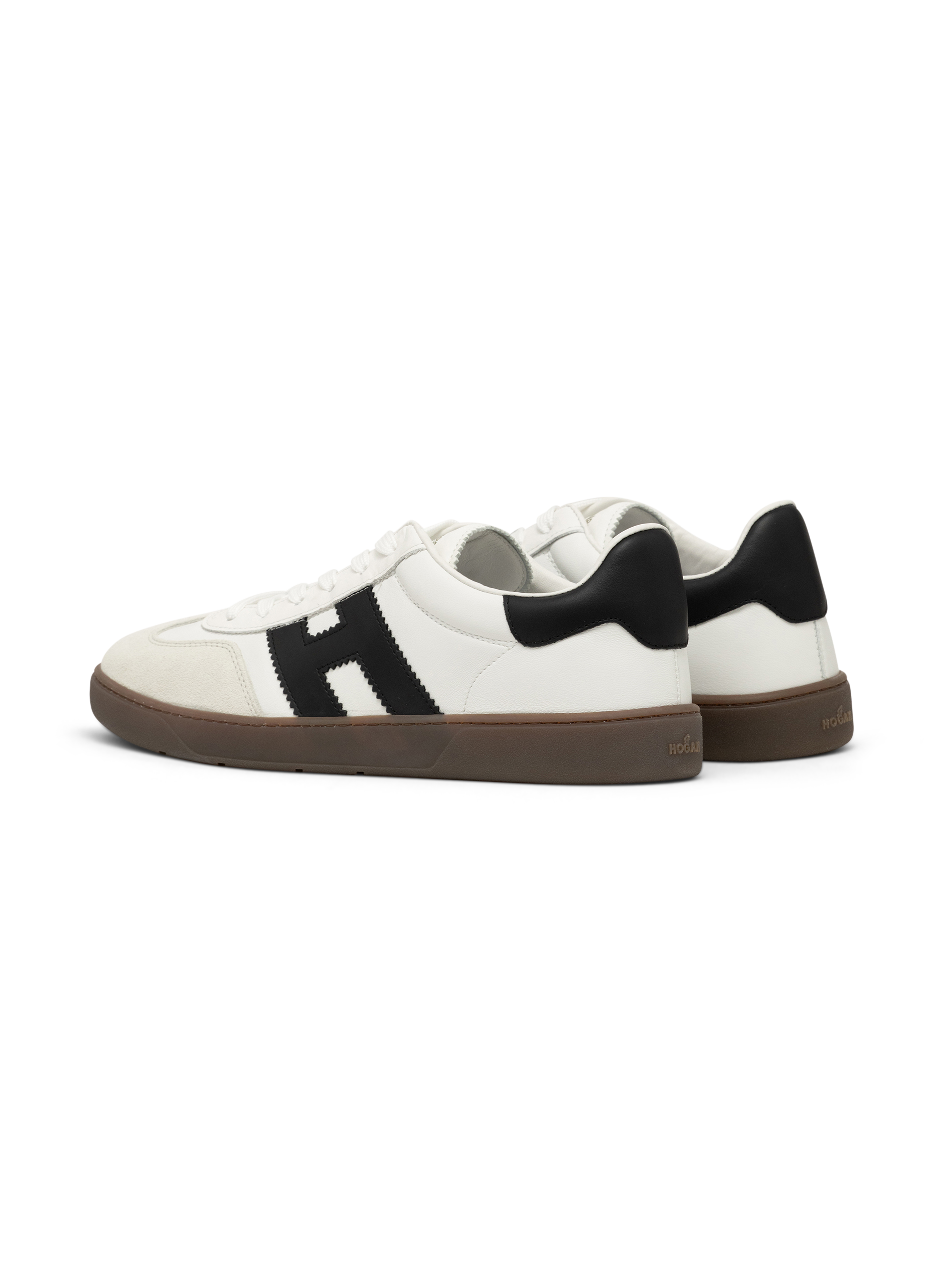 Leren cool sneakers | Wit