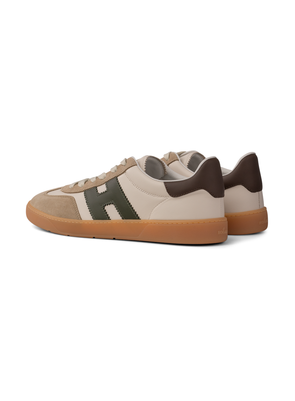 Cool sneakers van leer | Multicolor