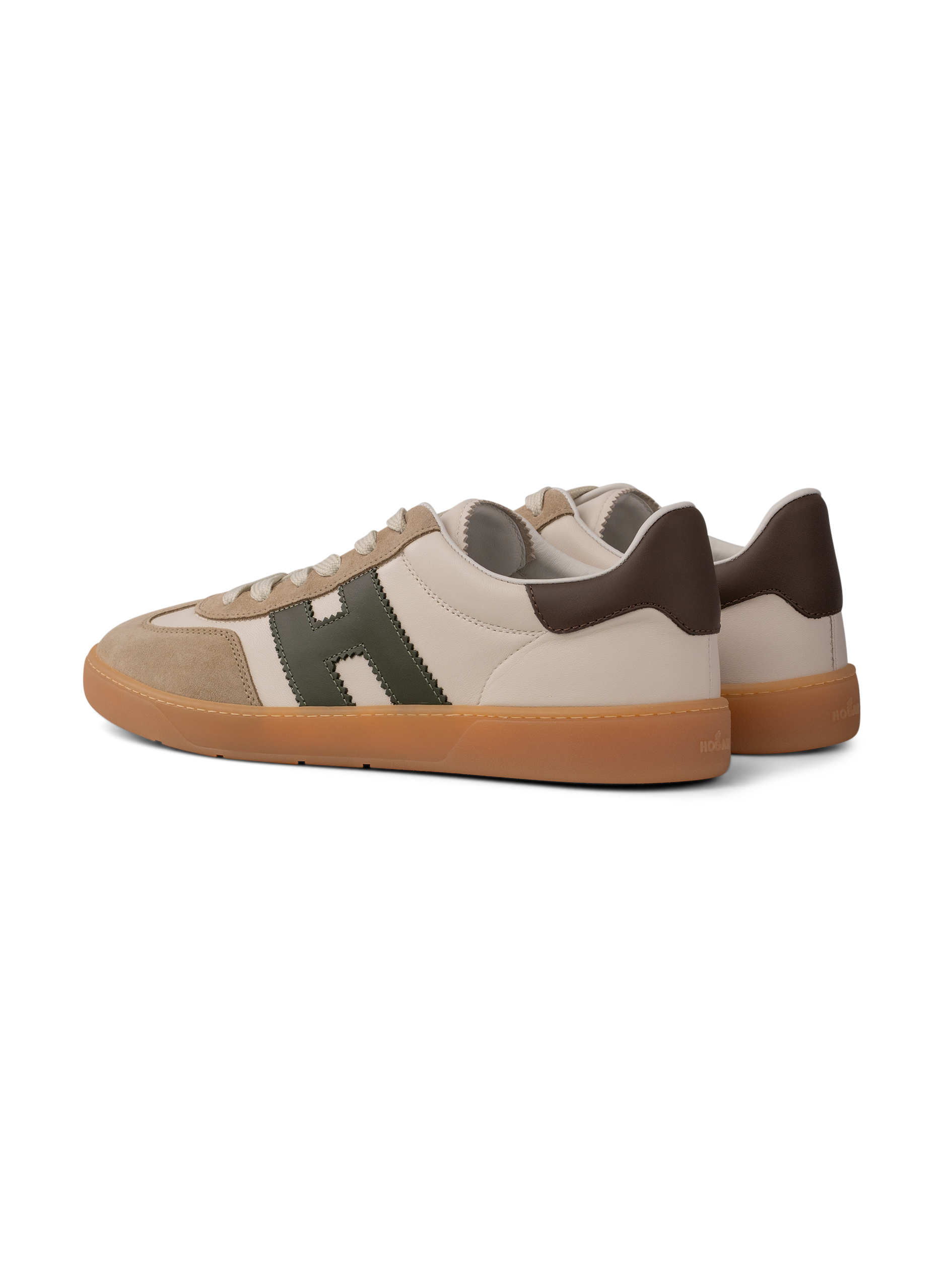 Cool sneakers van leer | Multicolor