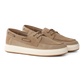 Suède veterschoen | Beige