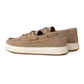 Suède veterschoen | Beige