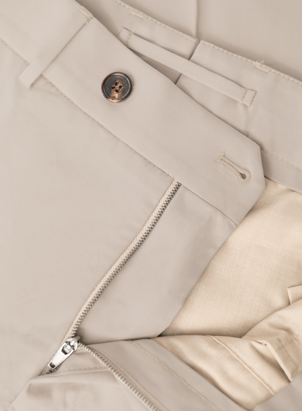 Broek van katoen | FULL_WIDTH | TAUPE