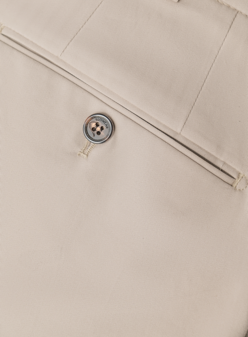 Broek van katoen | FULL_WIDTH | TAUPE