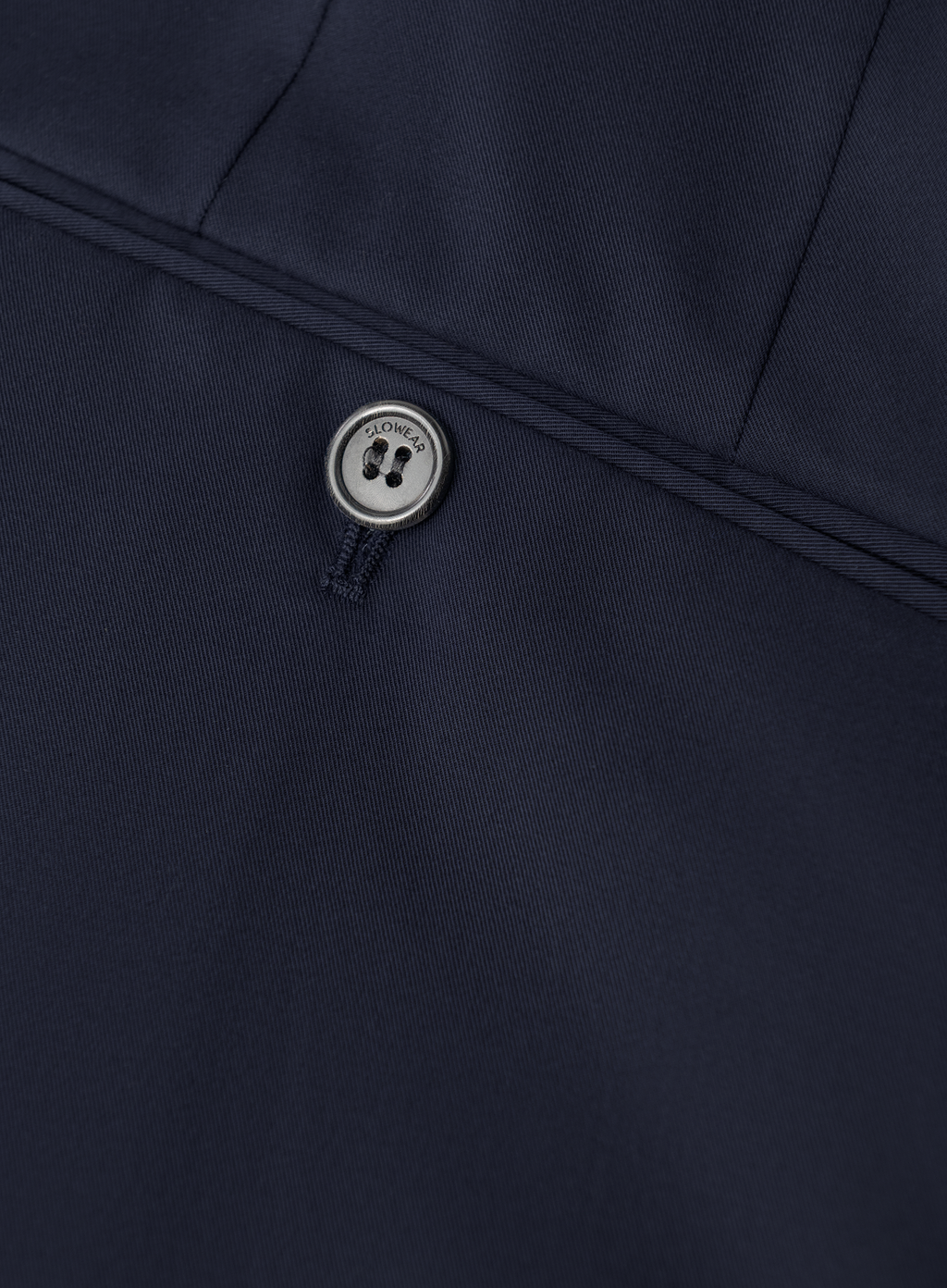 Broek van katoen | FULL_WIDTH | BLUE NAVY