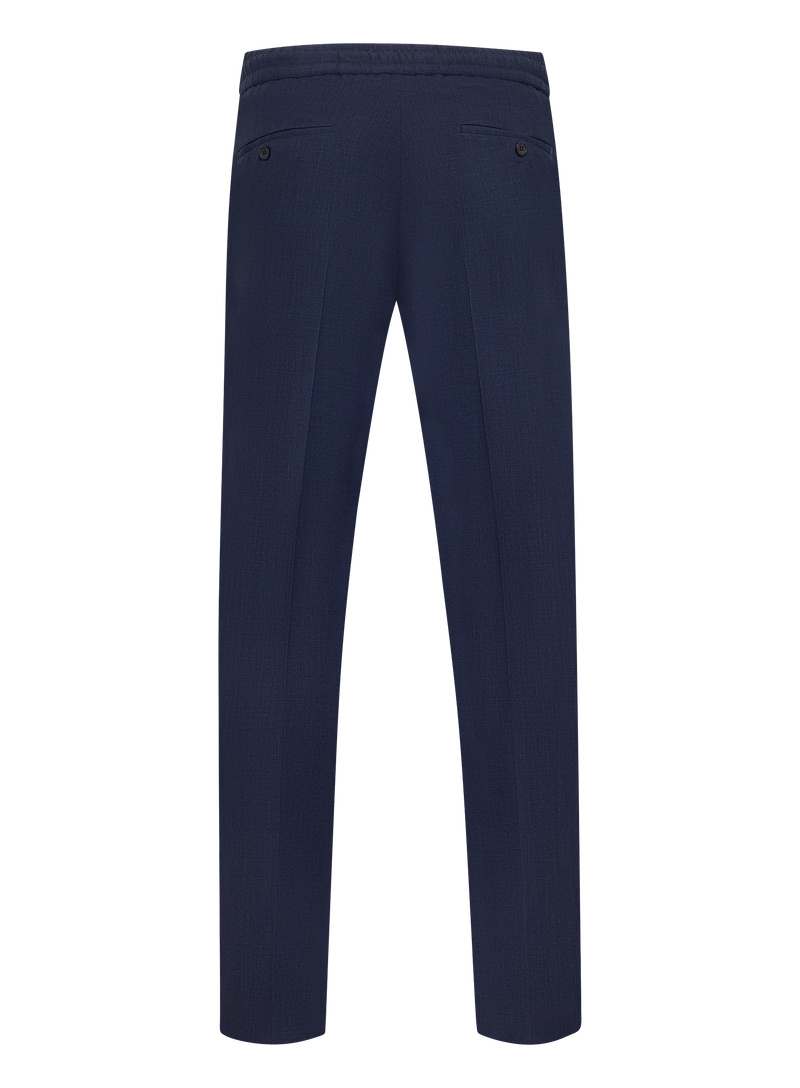 Trousers in virgin wool, silk and linen (Loro Piana fabric)