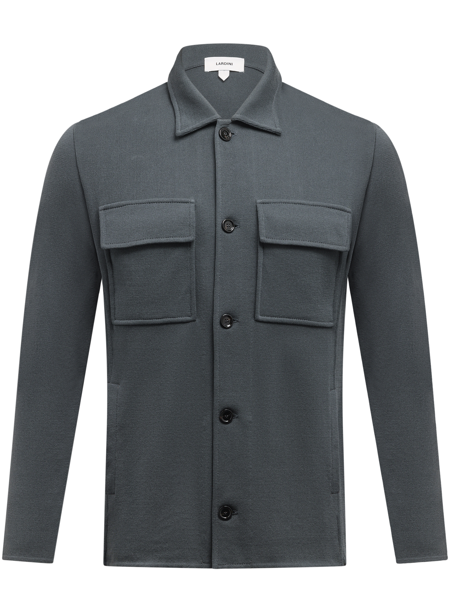 Katoen overshirt | Blauw