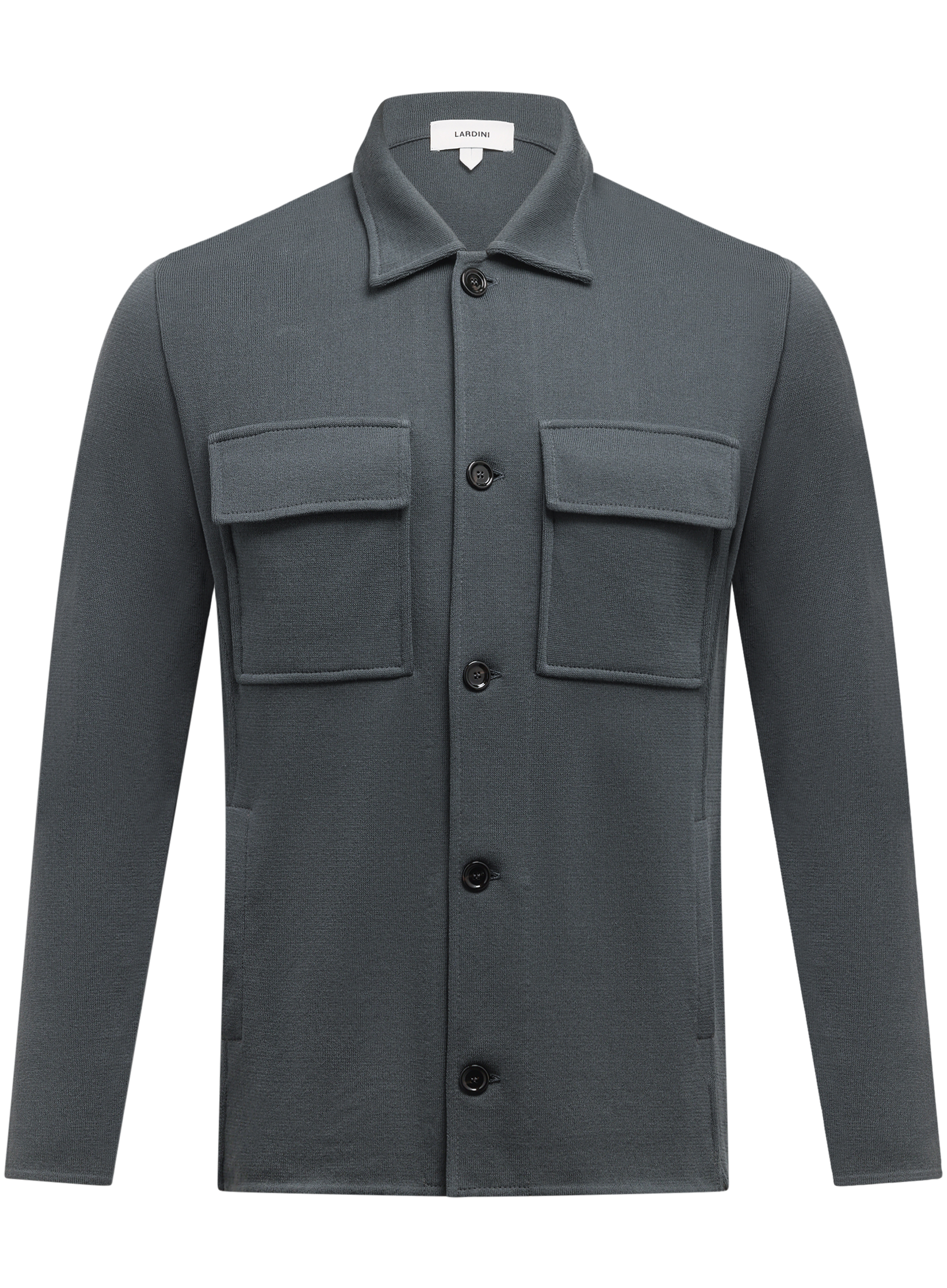 Katoen overshirt | Blauw