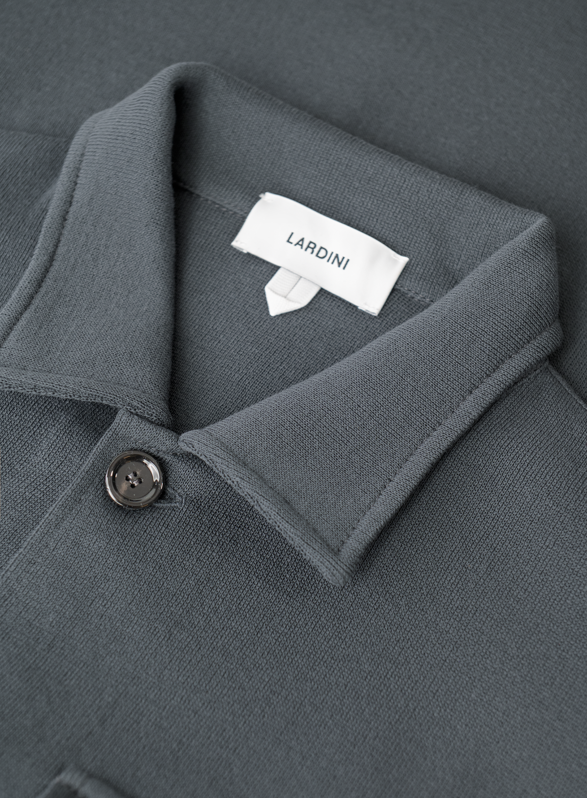 Katoen overshirt | Blauw