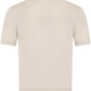 T-shirt van zijde | Beige