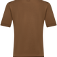 T-shirt van katoen | Bruin