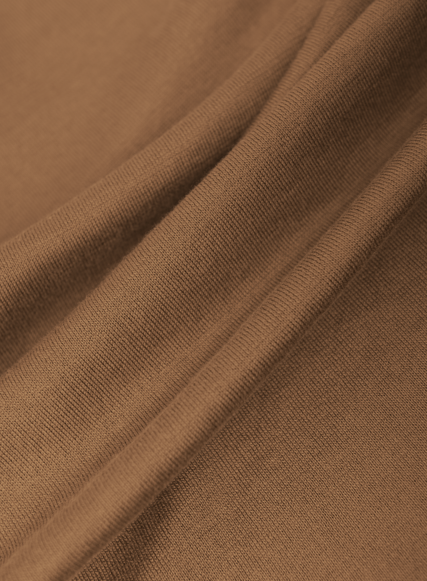 T-shirt van katoen | FULL_WIDTH | Bruin