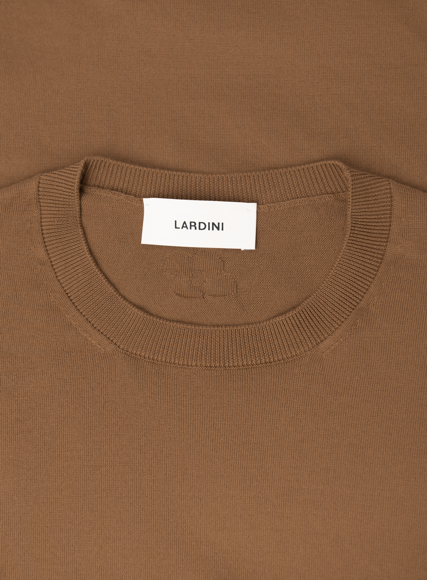 T-shirt van katoen | FULL_WIDTH | Bruin
