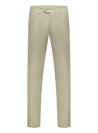 Linnen broek | FULL_WIDTH | Beige