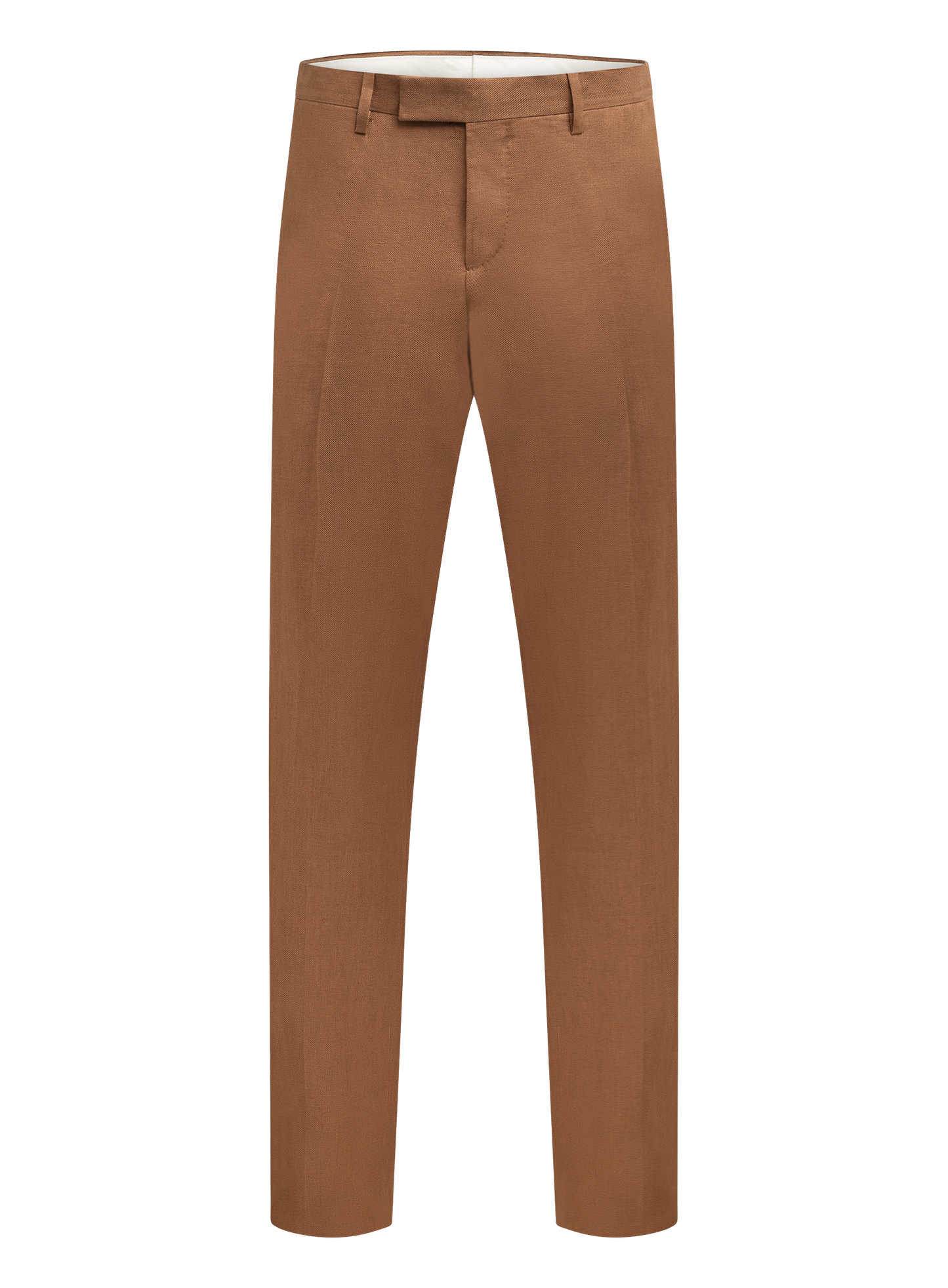Linnen pantalon | Bruin