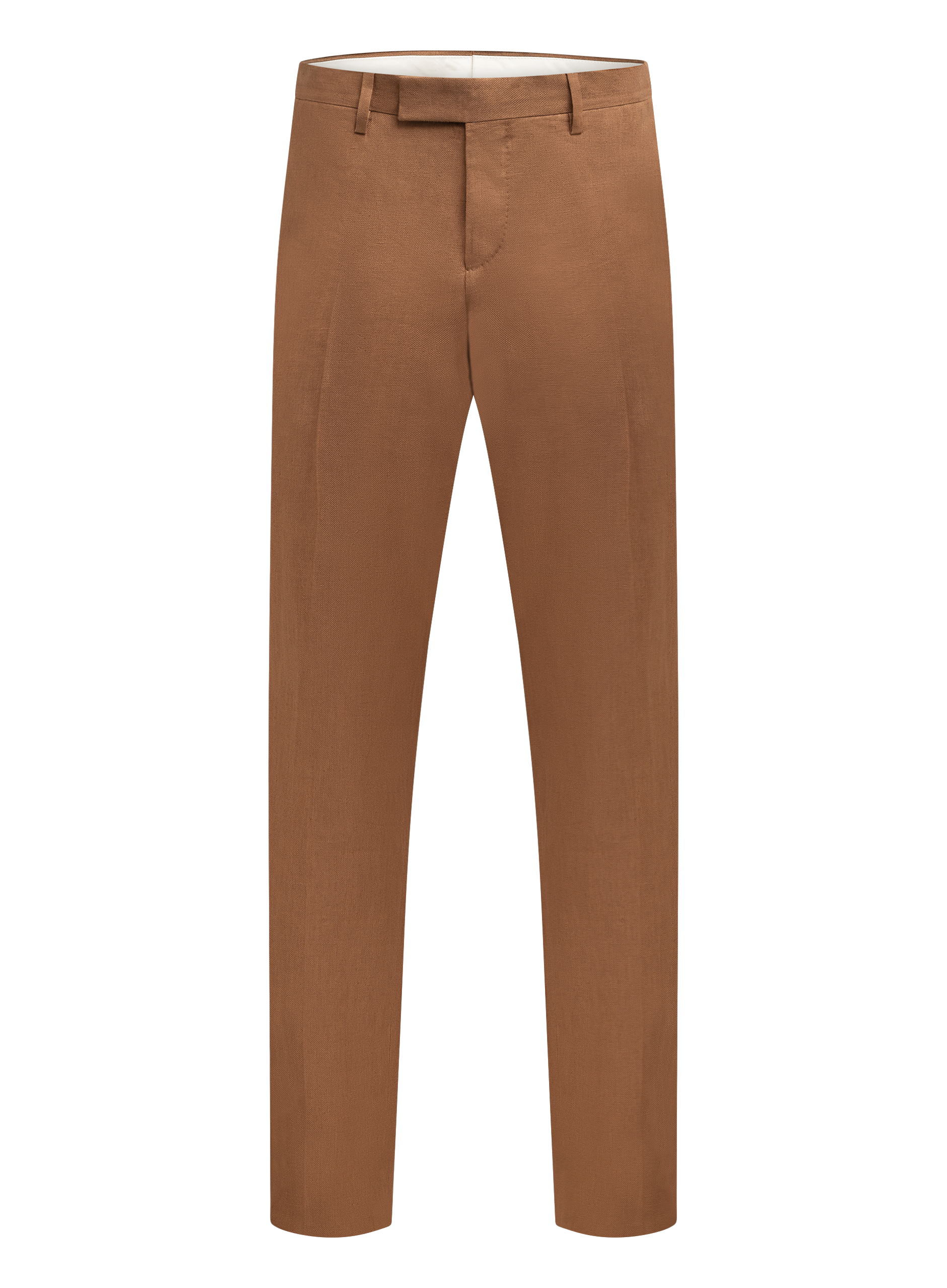 Linnen pantalon | Bruin