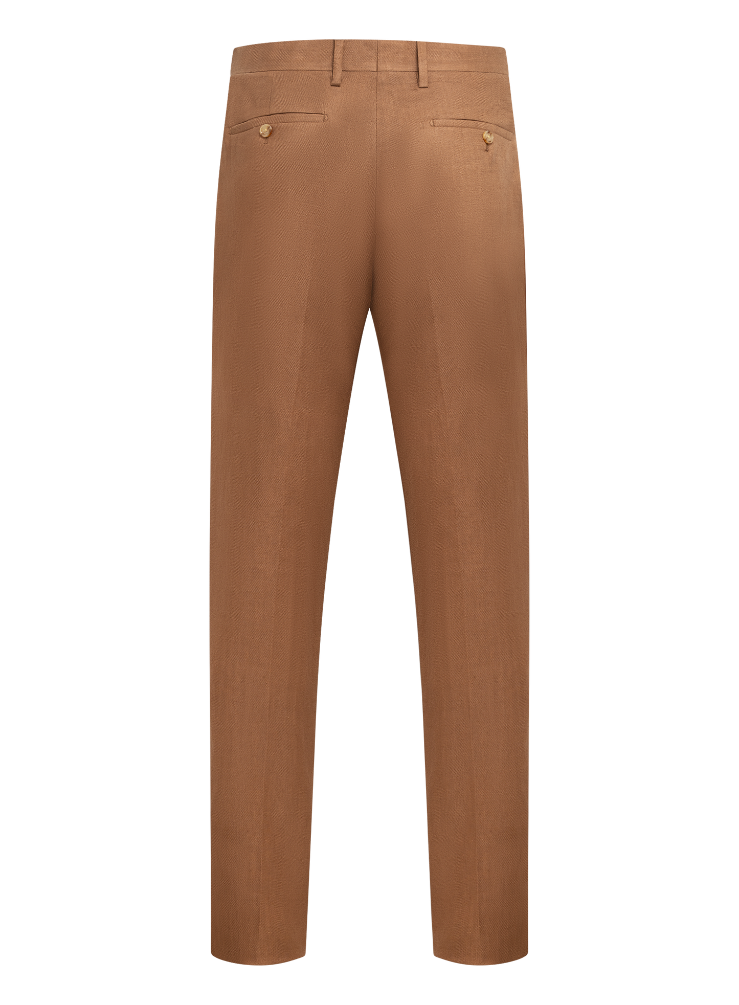 Linnen pantalon | Bruin