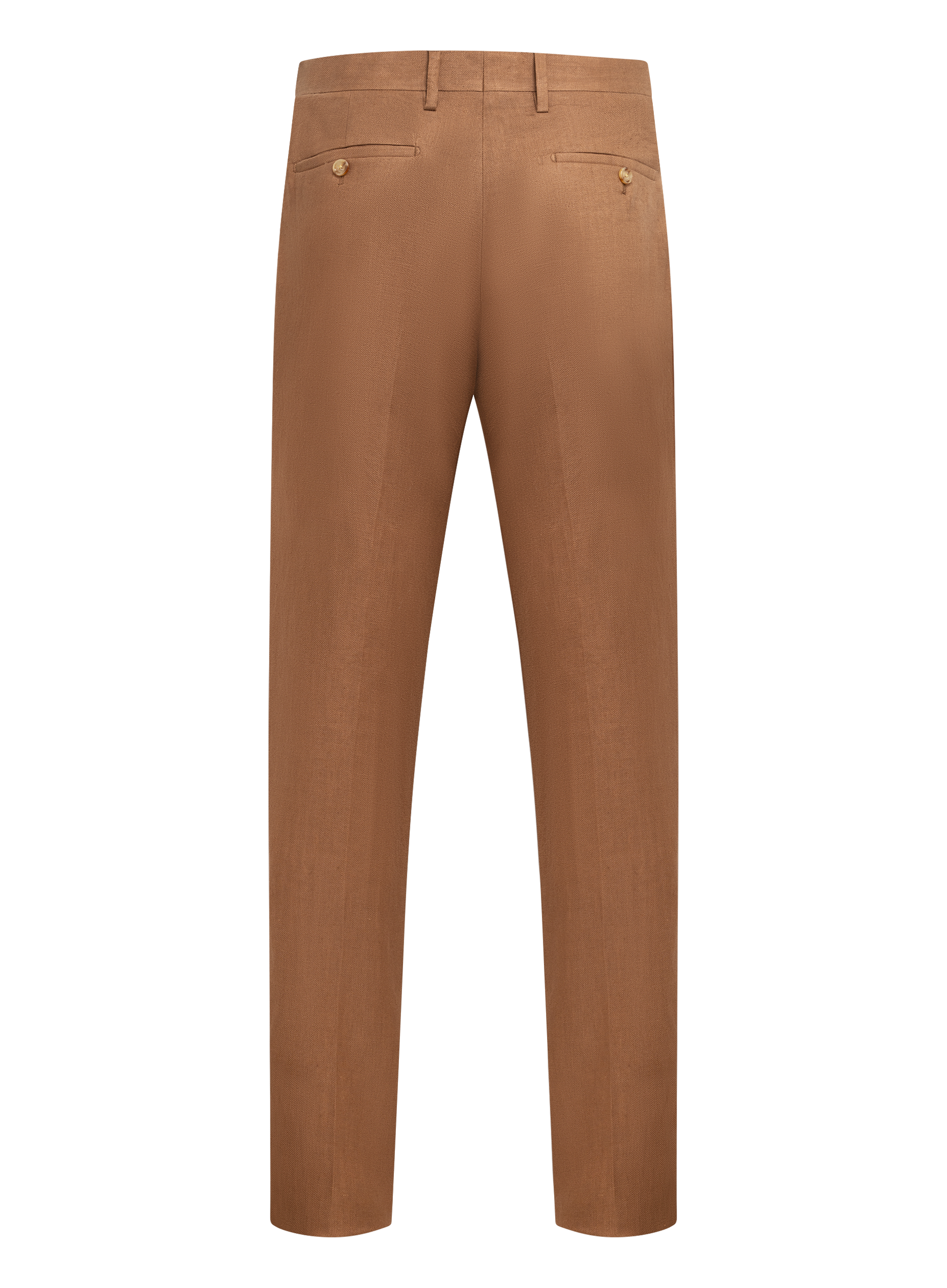 Linnen pantalon | Bruin