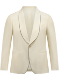 Dinner jacket van wol | Wit