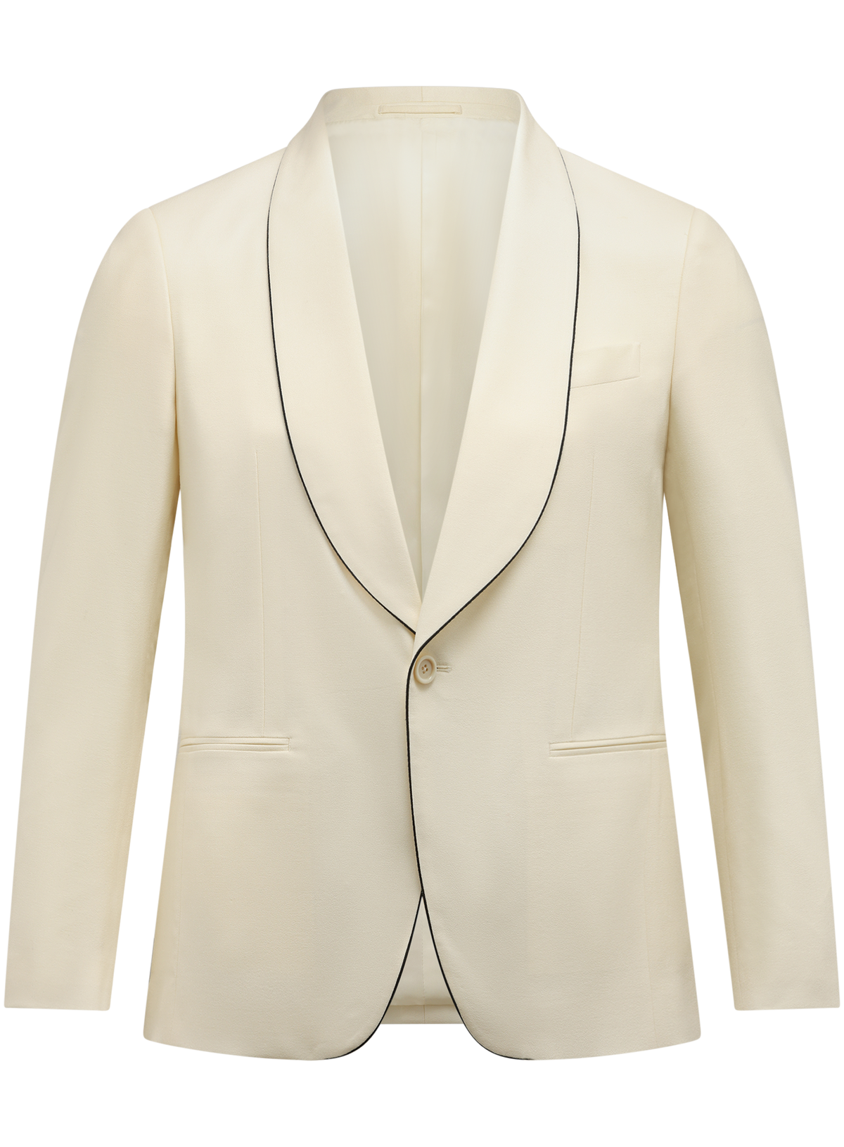 Dinner jacket van wol | Wit