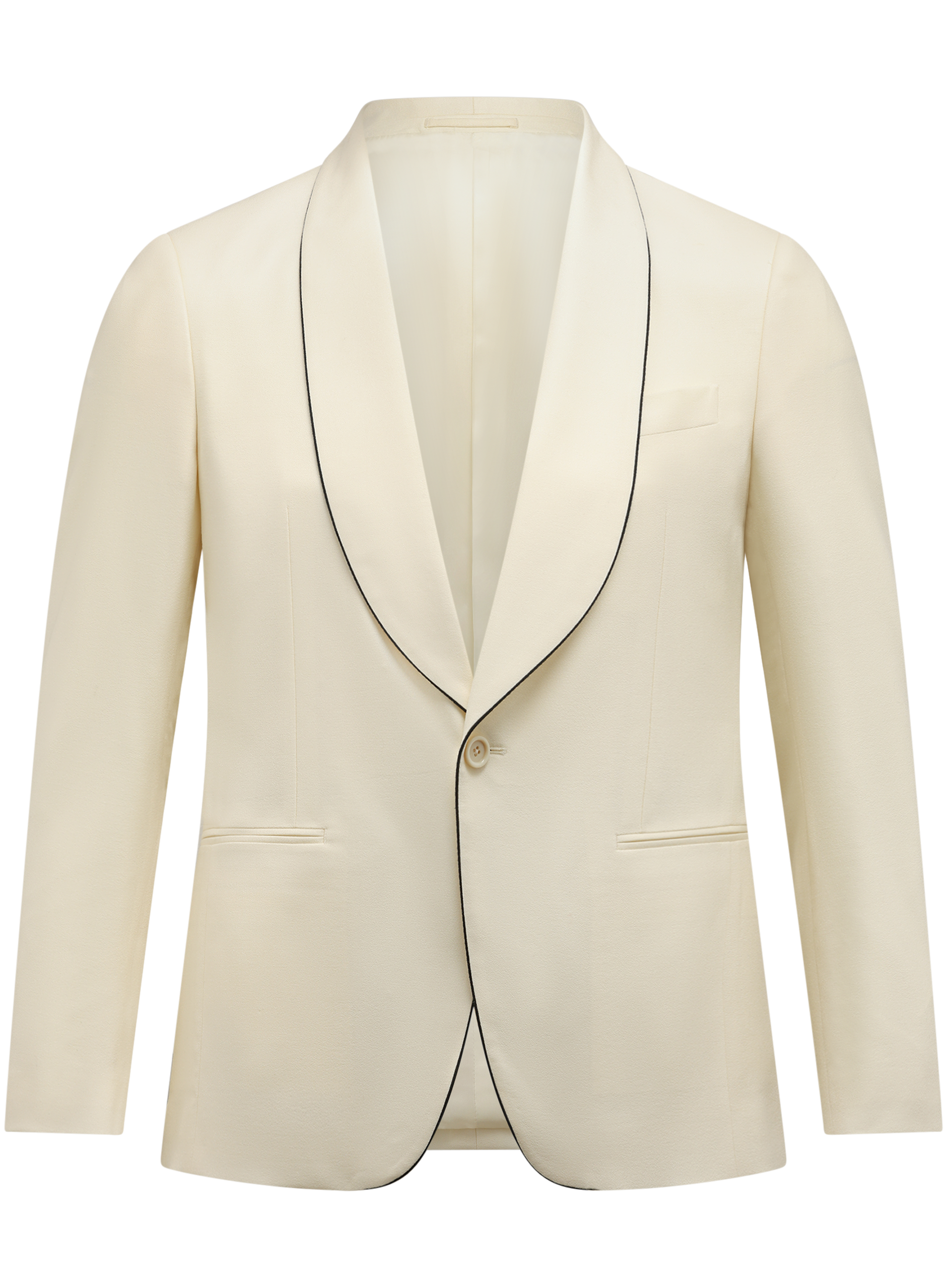 Dinner jacket van wol | Wit