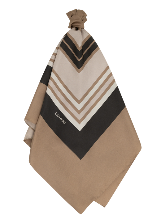 Zijden shawl | FULL_WIDTH | Bruin