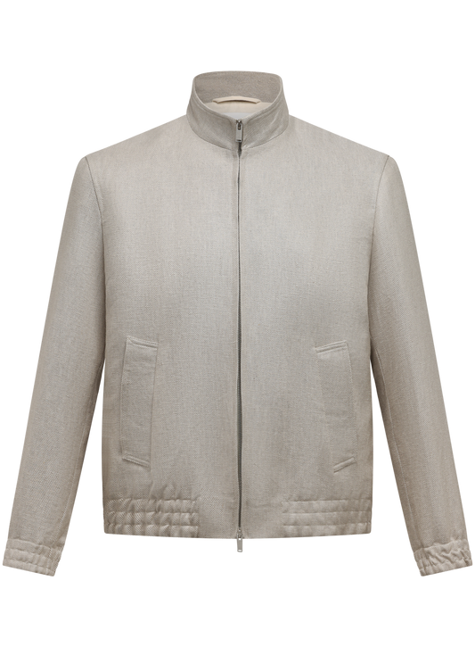 Linnen jack | L.Grijs