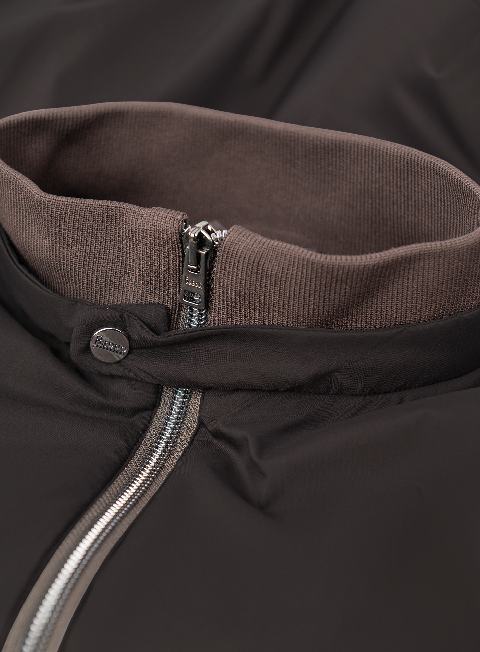 Waterafstotende jas | Bruin