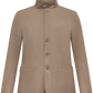 Jack met opstaande kraag | TAUPE