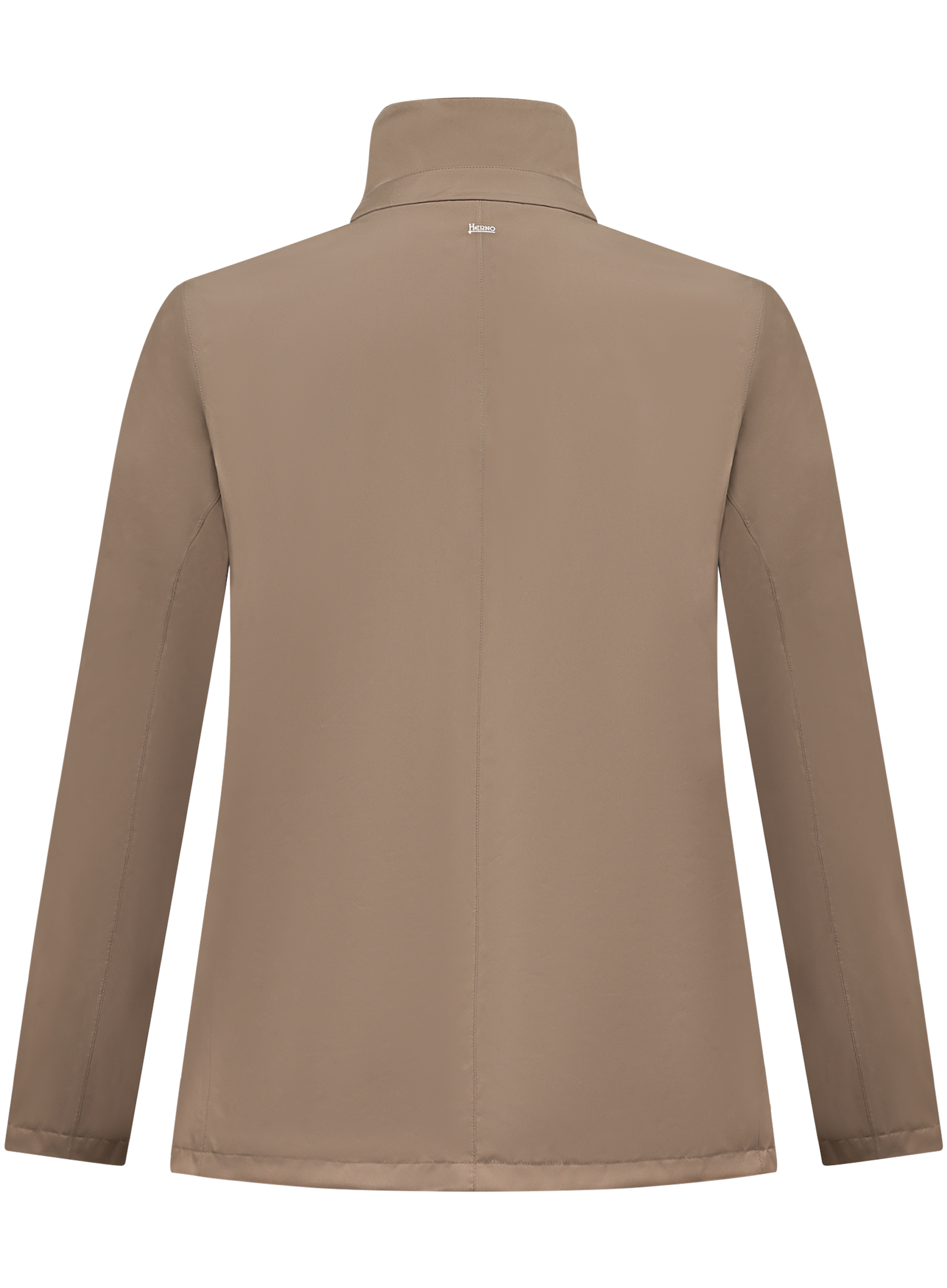 Jack met opstaande kraag | TAUPE