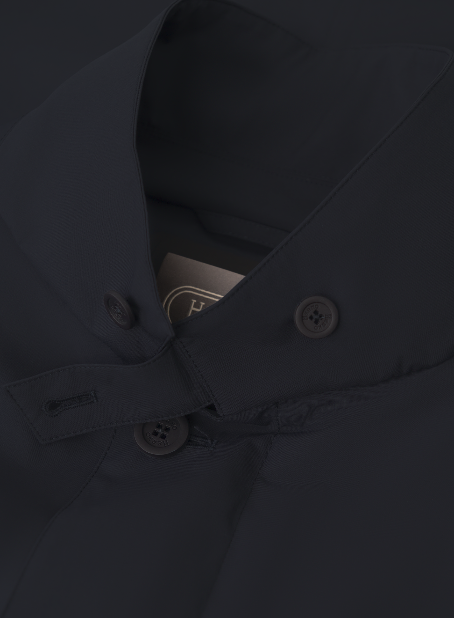 Jack met opstaande kraag | FULL_WIDTH | BLUE NAVY