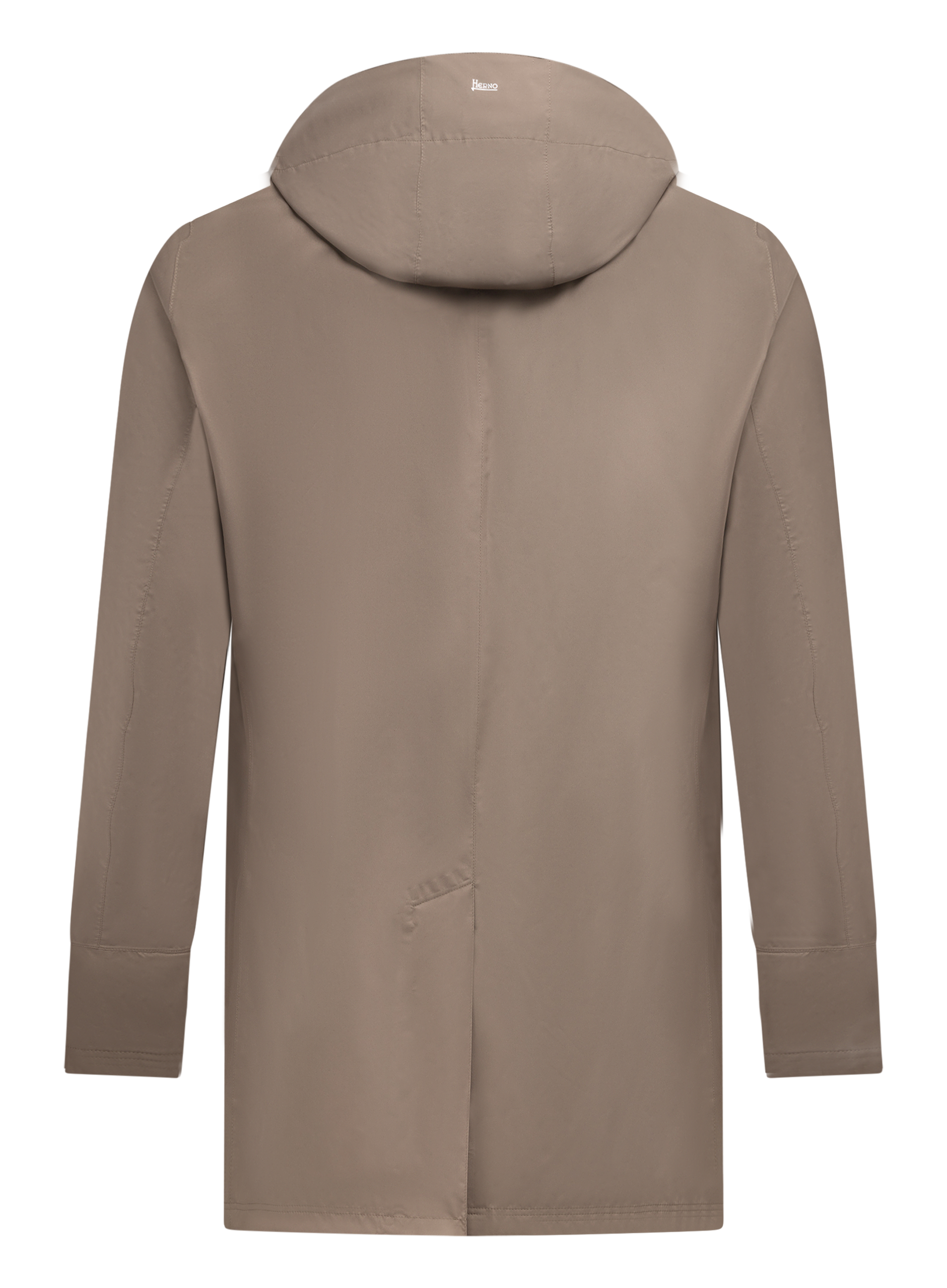 Jas met capuchon | TAUPE