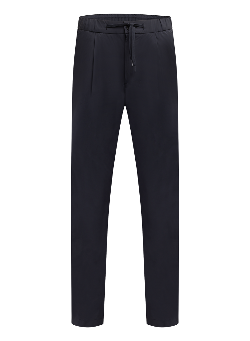 Broek met trekkoord van technische stof | BLUE NAVY