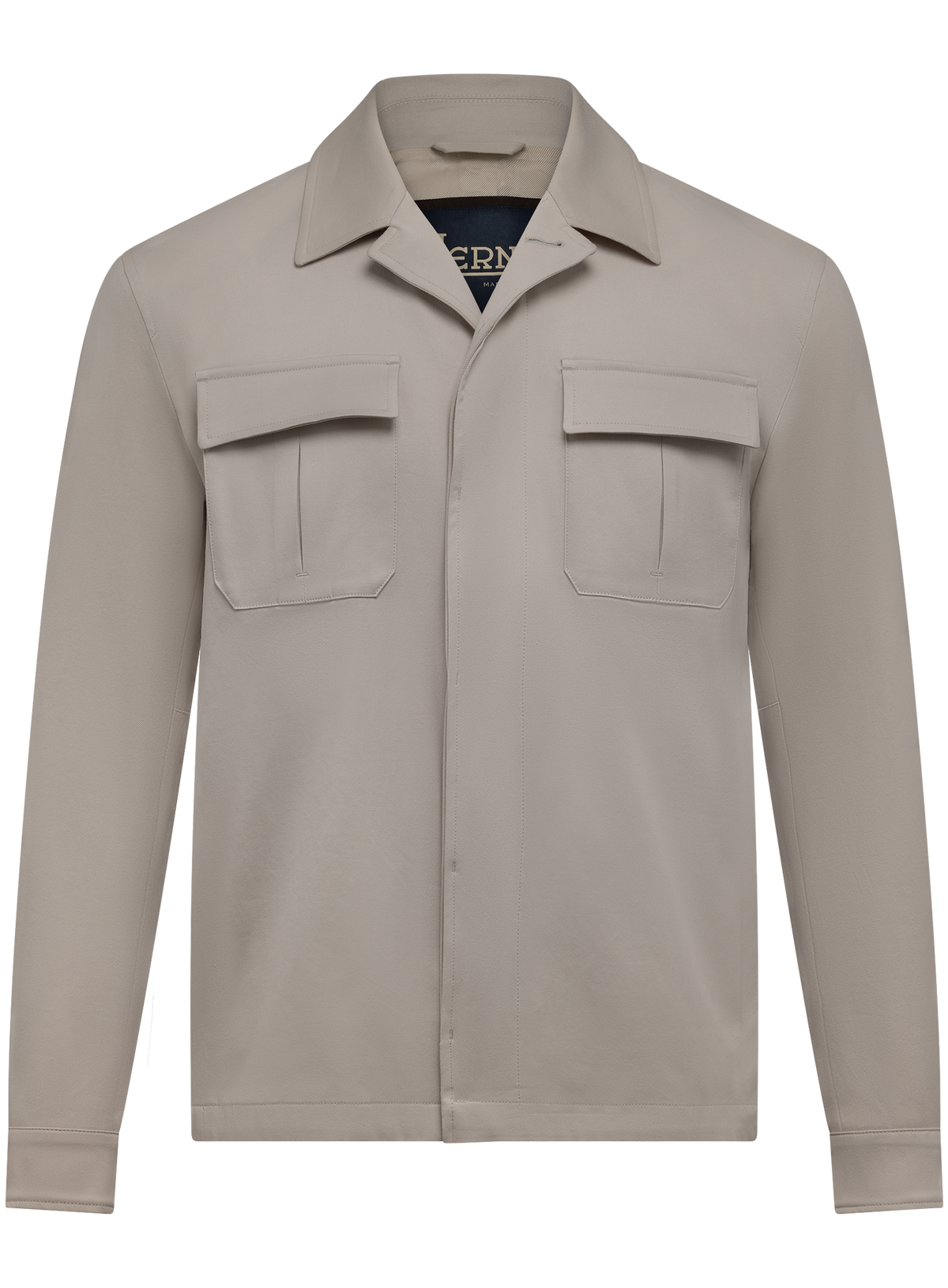 Overshirt van katoen | Beige