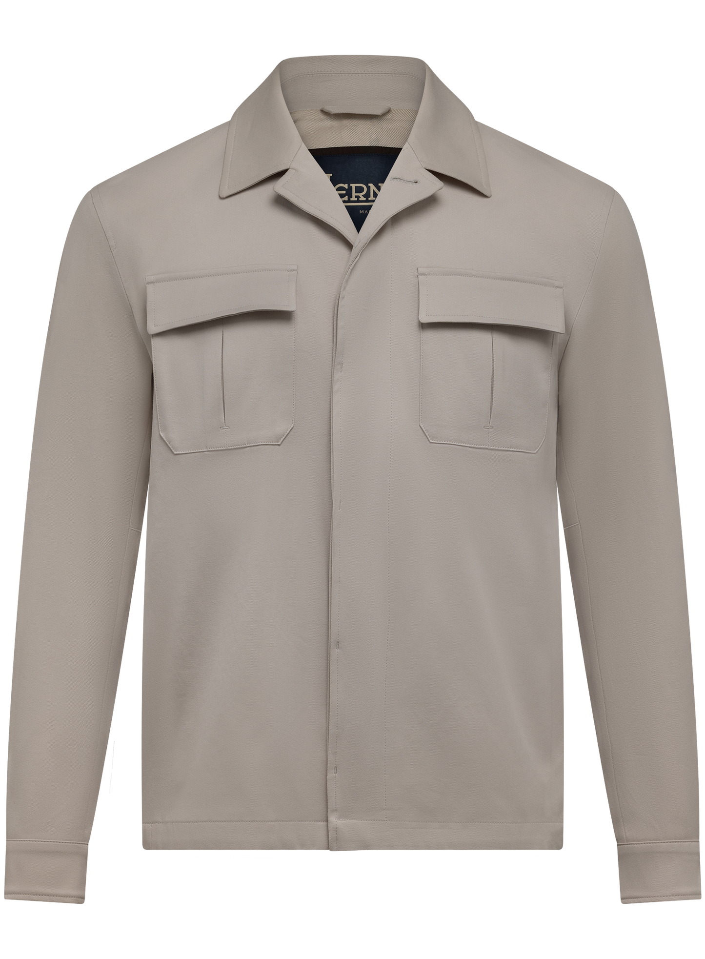 Overshirt van katoen | Beige