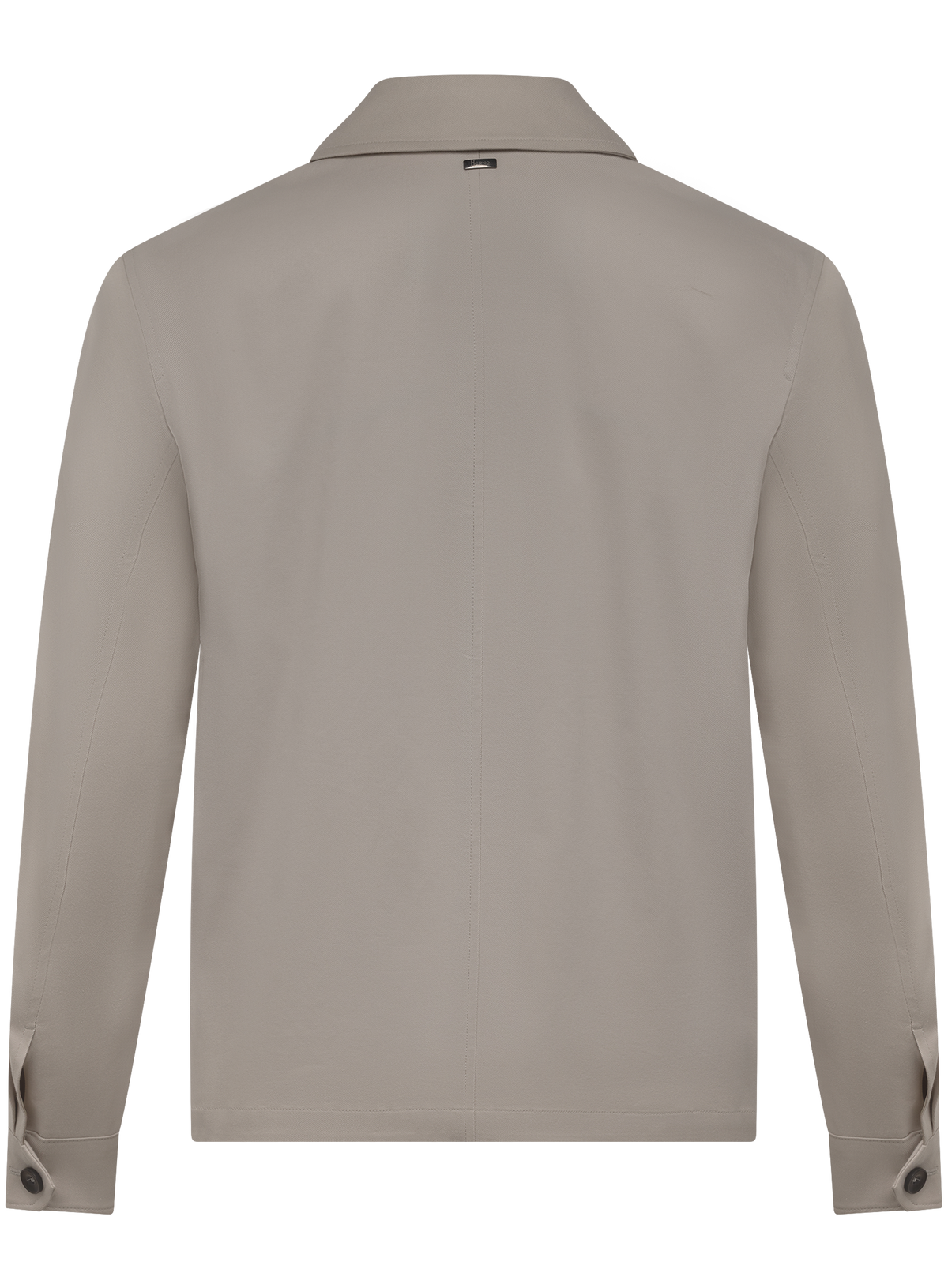 Overshirt van katoen | Beige