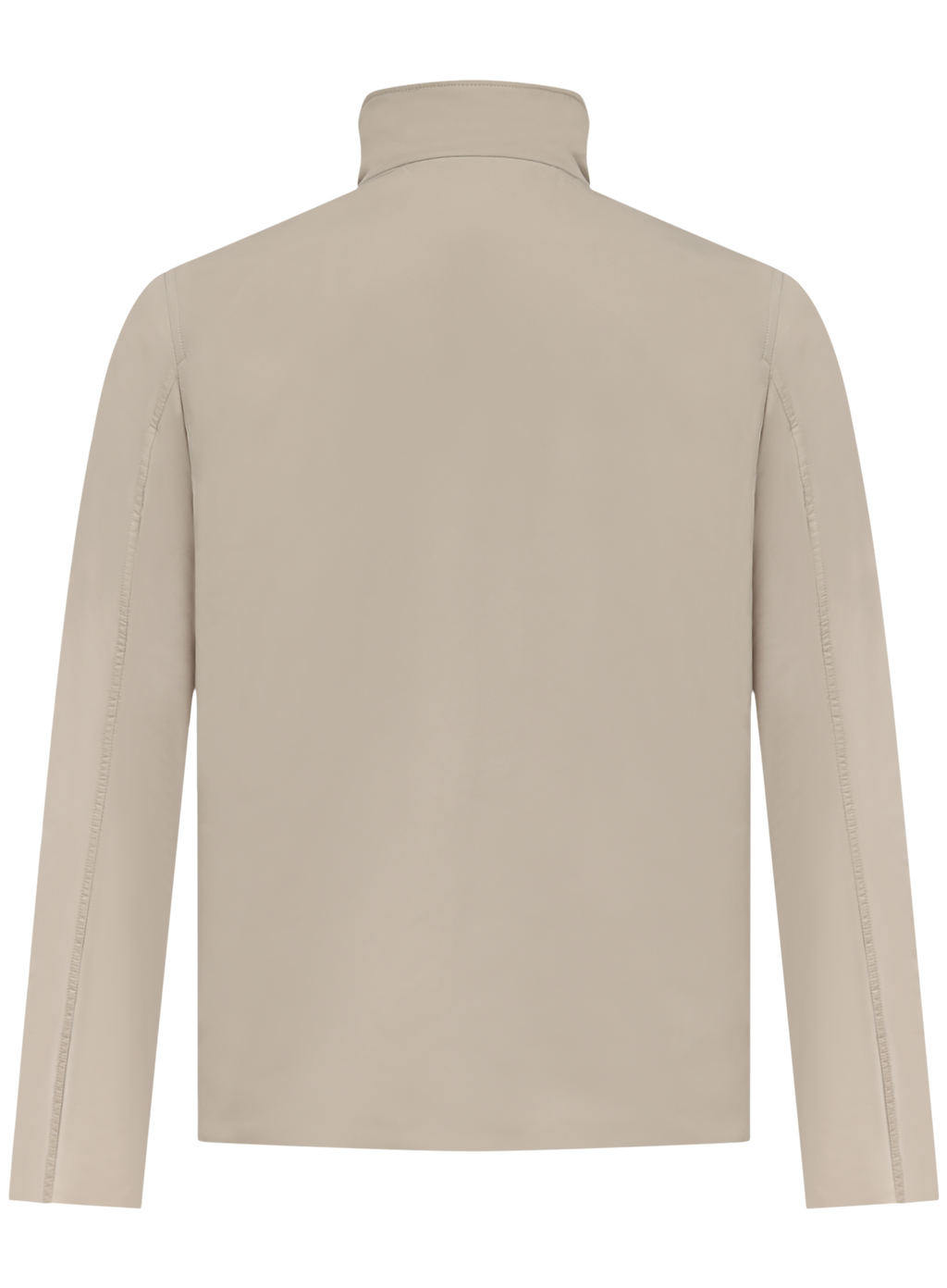 Reversible jas van cashmere en zijde | Beige
