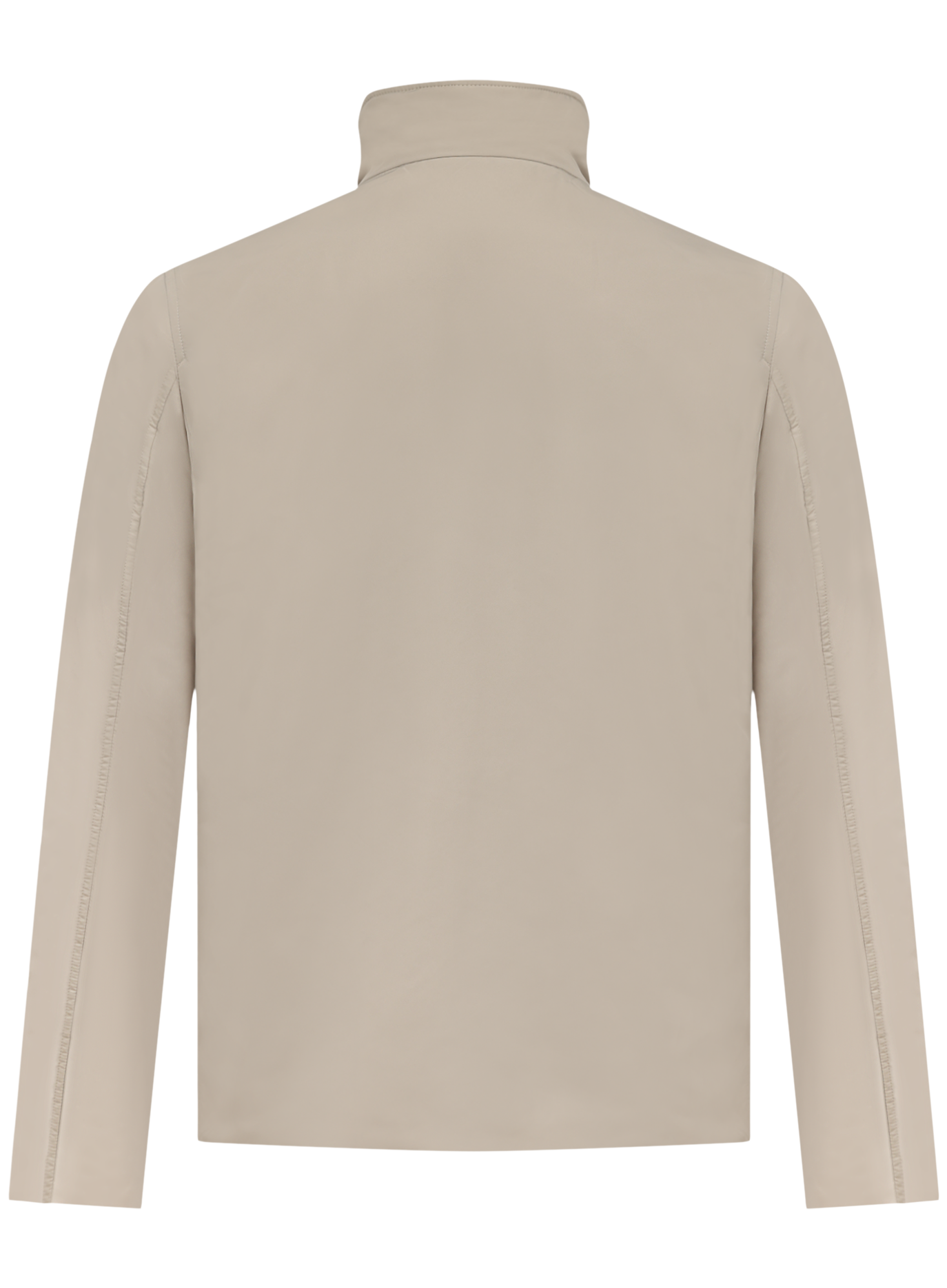 Reversible jas van cashmere en zijde | Beige