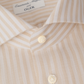 Gestreept linnen shirt | FULL_WIDTH | Beige