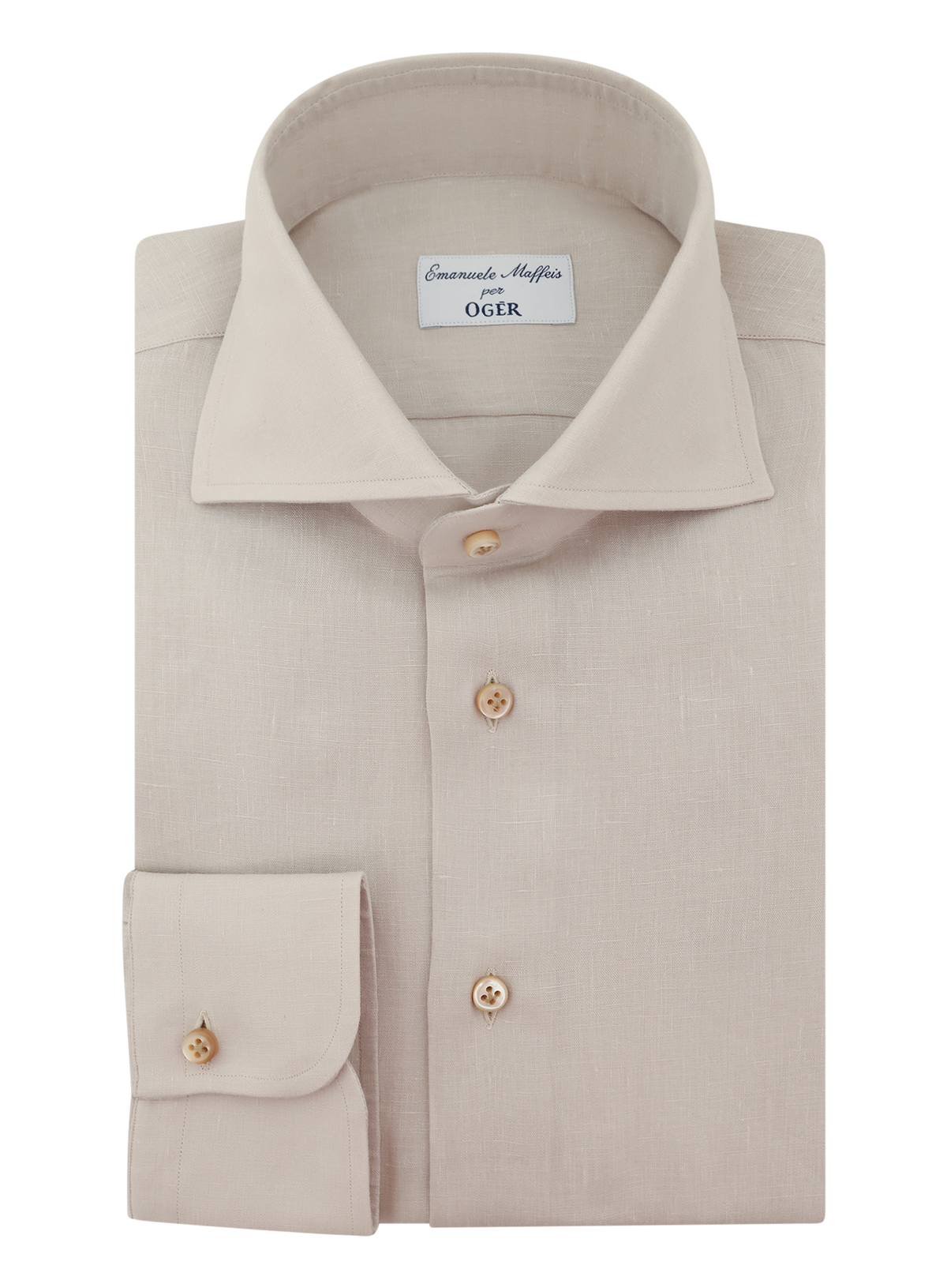Overhemd van linnen | Beige