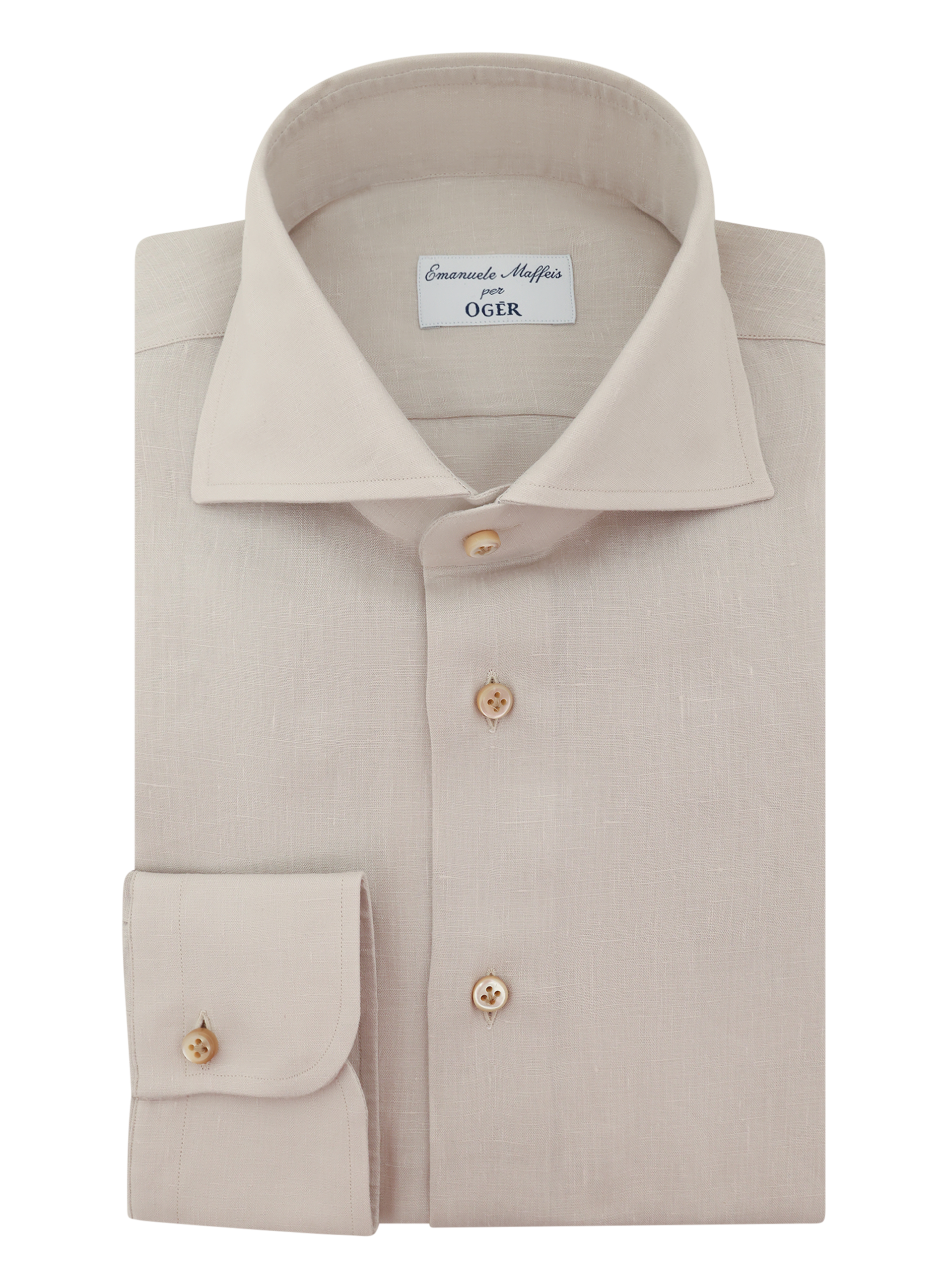 Overhemd van linnen | Beige