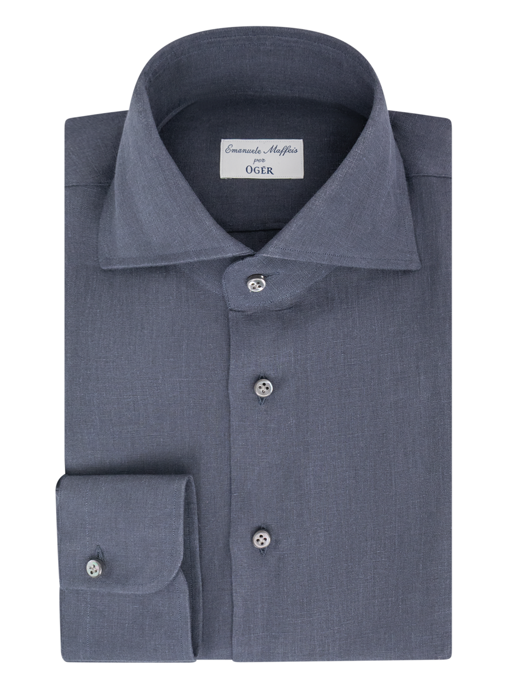Overhemd van linnen | BLUE NAVY
