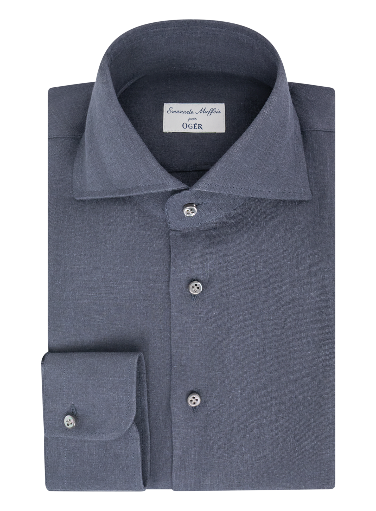 Overhemd van linnen | BLUE NAVY