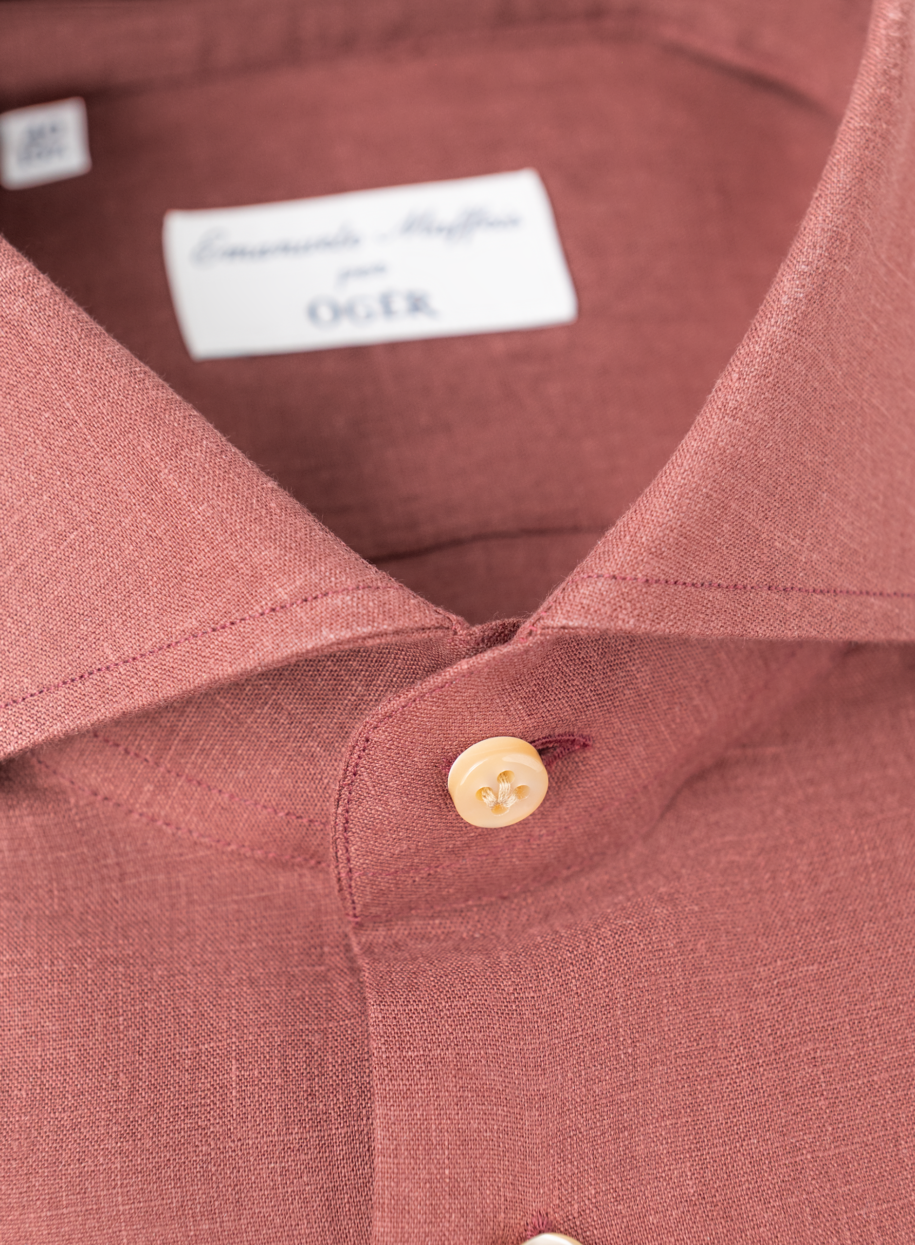 Overhemd van linnen | FULL_WIDTH | Bordeaux