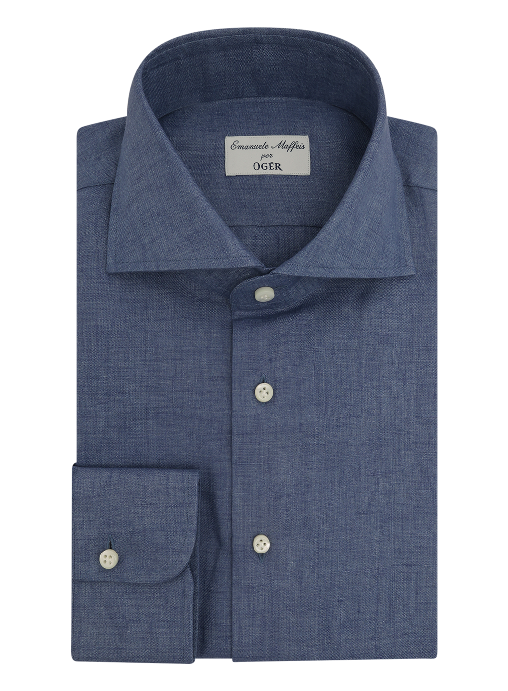 Overhemd van linnen | Blue Denim