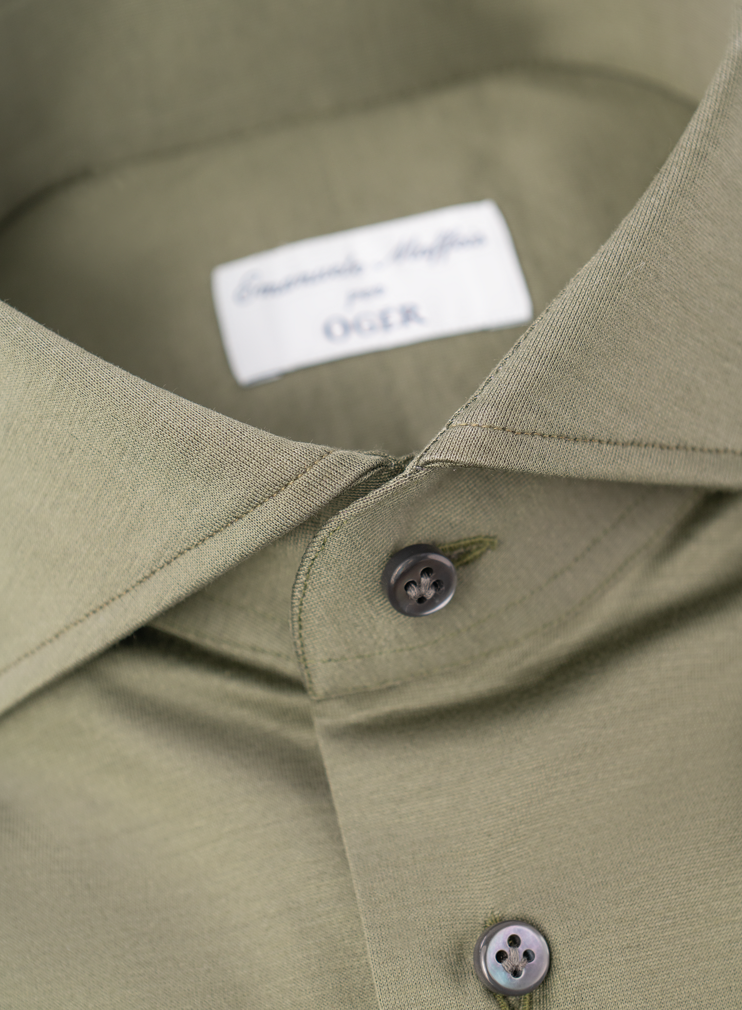 Shirt van jersey katoen | FULL_WIDTH | Groen