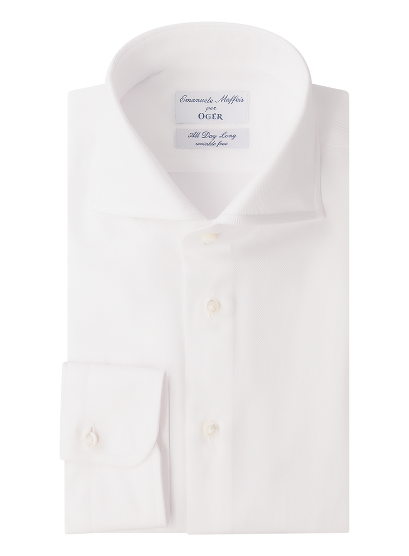 Wrinkle-free cotton shirt