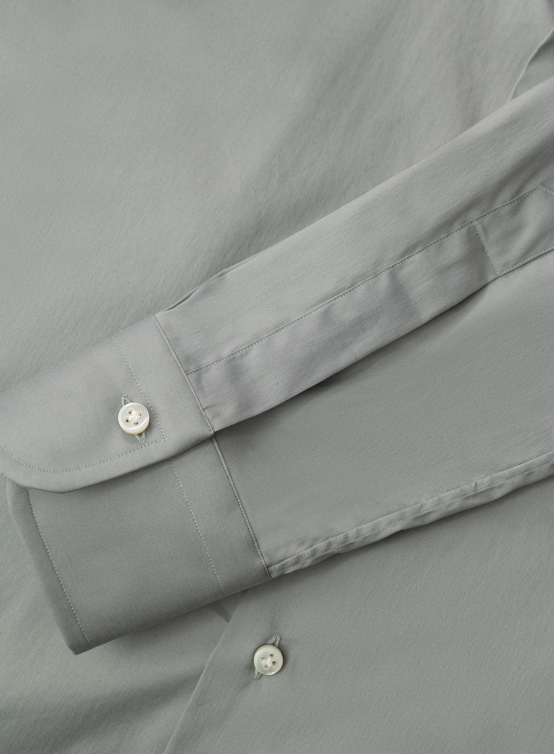 Cotton shirt with stretch